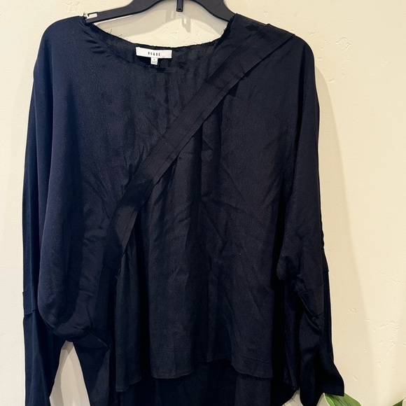 NWT Ro & De black boho blouse SZ M 🔥✨✨ - Picture 5 of 9